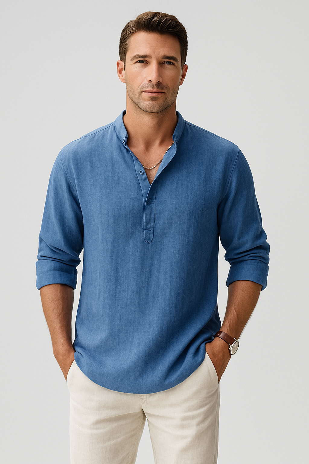 Sven – Casual Button-Up Shirt for Men - Image 4
