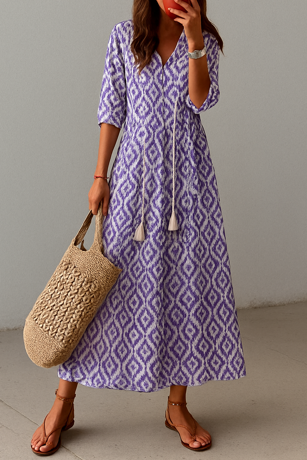 Luna – Comfortable Boho Coverage Dress for Women - Image 3
