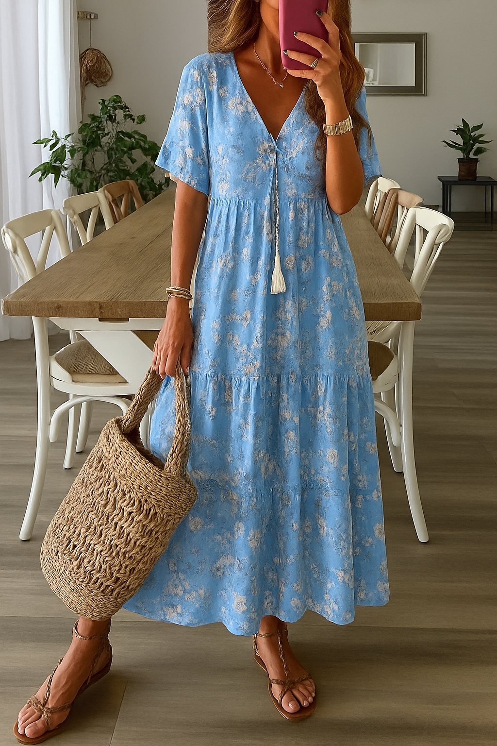 Luna – Comfortable Boho Coverage Dress for Women - Image 5