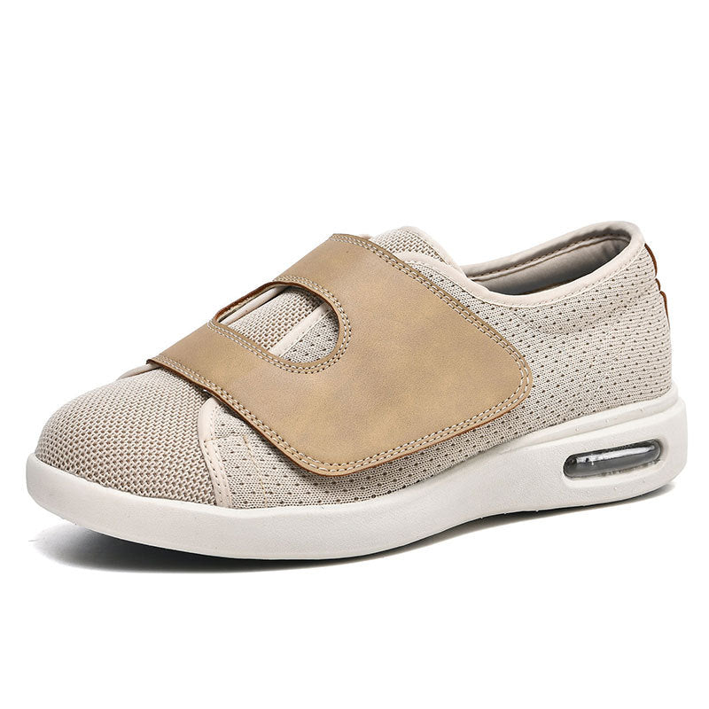 Regulowane buty na rzepy dla kobiet - Extra szeroka forma - J&B - 7 - Livia-Moda