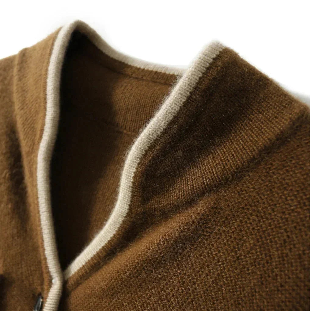 Cardigan damski z guzikami i kieszeniami | N&W - 5 - Nowa-aura