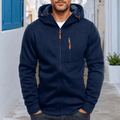 Hoodie męski z regulowanym kapturem i kieszeniami | N&W - 1 - Nowa-aura
