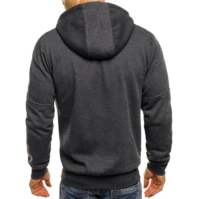 Hoodie męski z regulowanym kapturem i kieszeniami | N&W - 15 - Nowa-aura