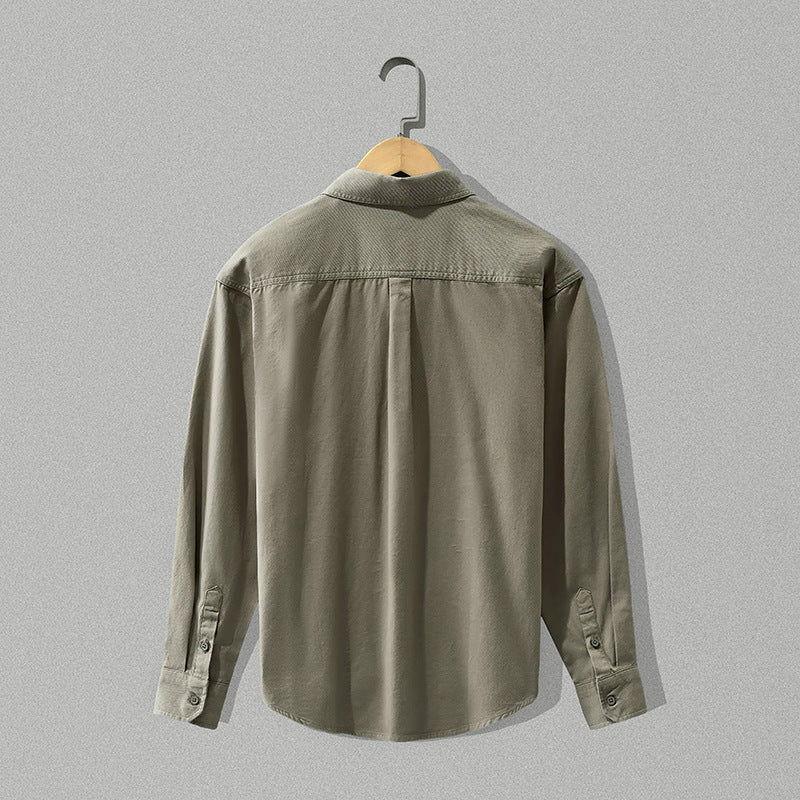 Koszula męska Button-Down z kieszonką | N&W - 3 - Nowa-aura