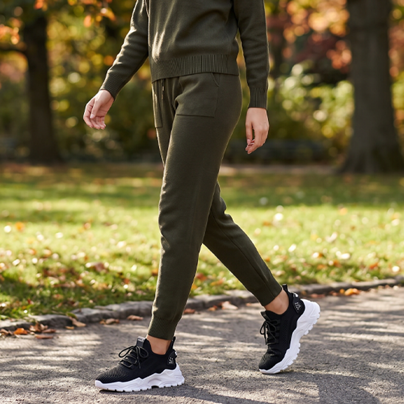 Sneakersy damskie z wygodnym krojem i lekką podeszwą | N&W - 1 - Nowa-aura