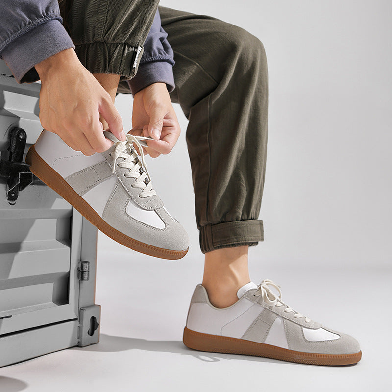 Paweł – Klasyczne męskie sneakersy z miękką, grubą podeszwą