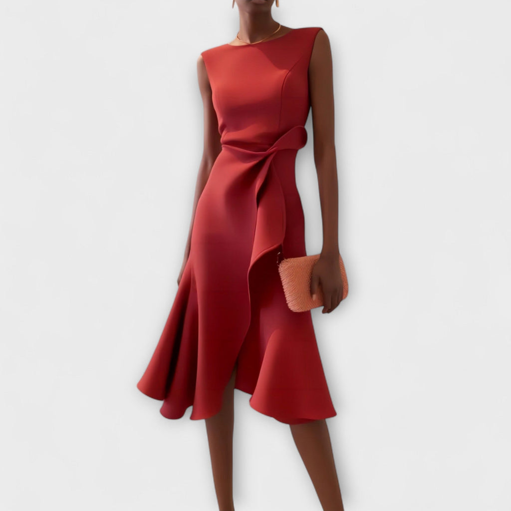 Emily – Elegant Flared Dress - Image 1