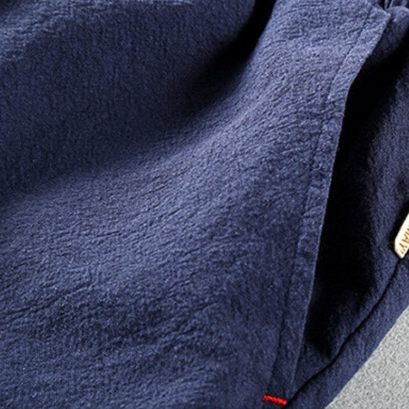 Kai – Luźne Spodnie z Wiązaniem