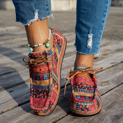 Ava – Women Vibrant Patchwork Sneaker - Image 8