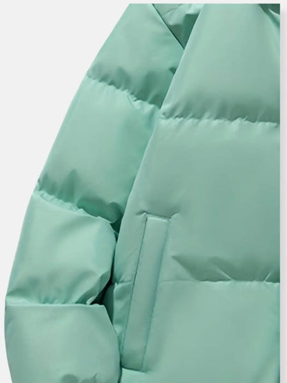 Amelia – Pikowana kurtka damska z kapturem i miękkim futerkiem