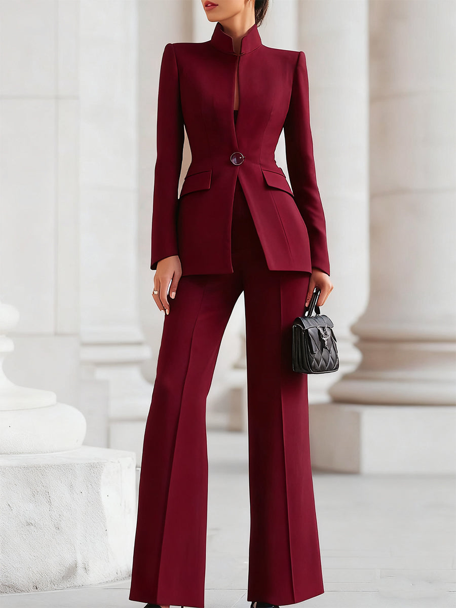 Karina – Women Tailored Blazer and Pants Set - Image 4