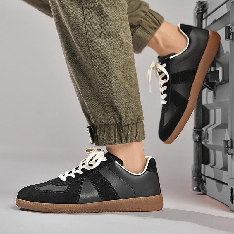 Paweł – Klasyczne męskie sneakersy z miękką, grubą podeszwą