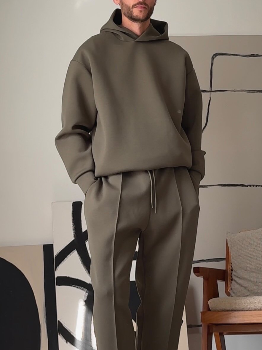 Leo – Minimalistyczny dres z nowoczesnym krojem dla mężczyzn