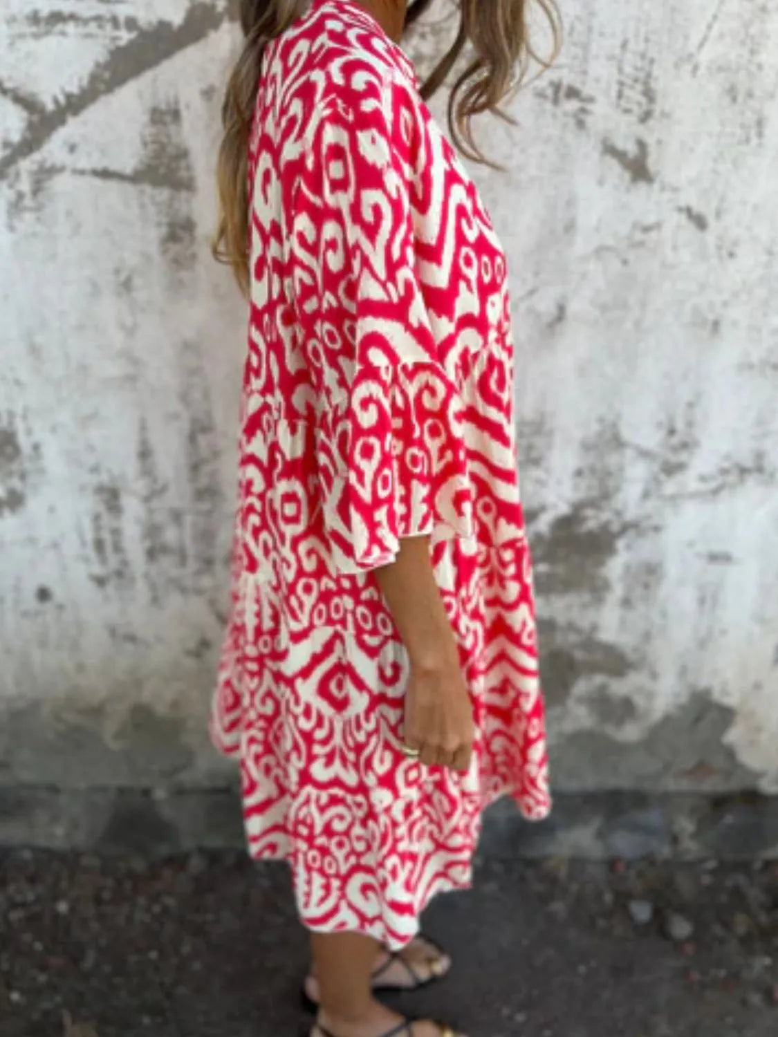 Lea – Women Floral Print Summer Dress - Image 18