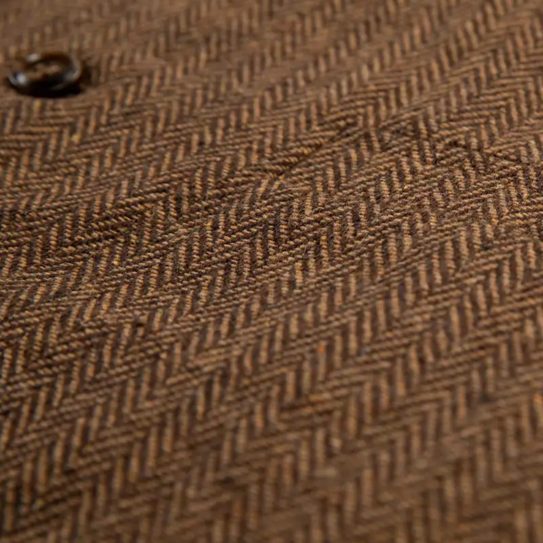 Andrzej – Elegancka Tweedowa Kamizelka Męska