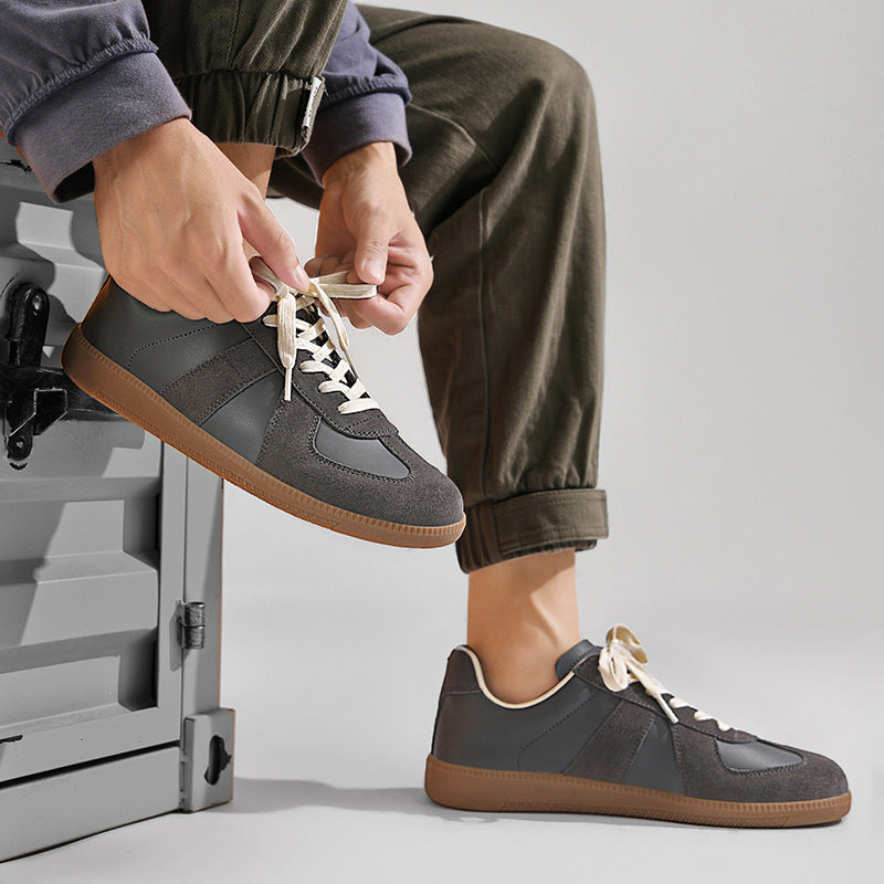 Paweł – Klasyczne męskie sneakersy z miękką, grubą podeszwą