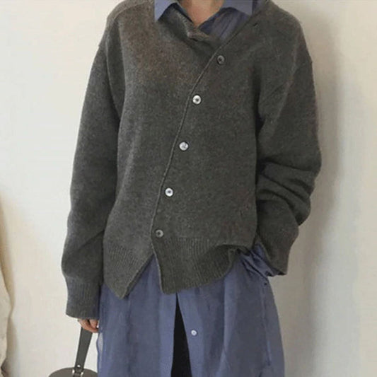 Eula | Unregelmäßig gestrickter Pullover