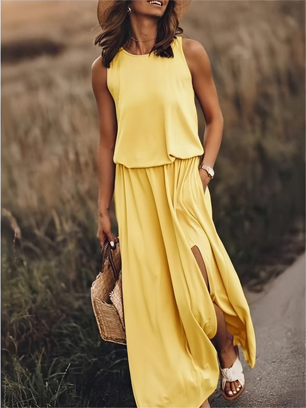 Clara – Boho sukienka maxi z modalu o stylowym designie