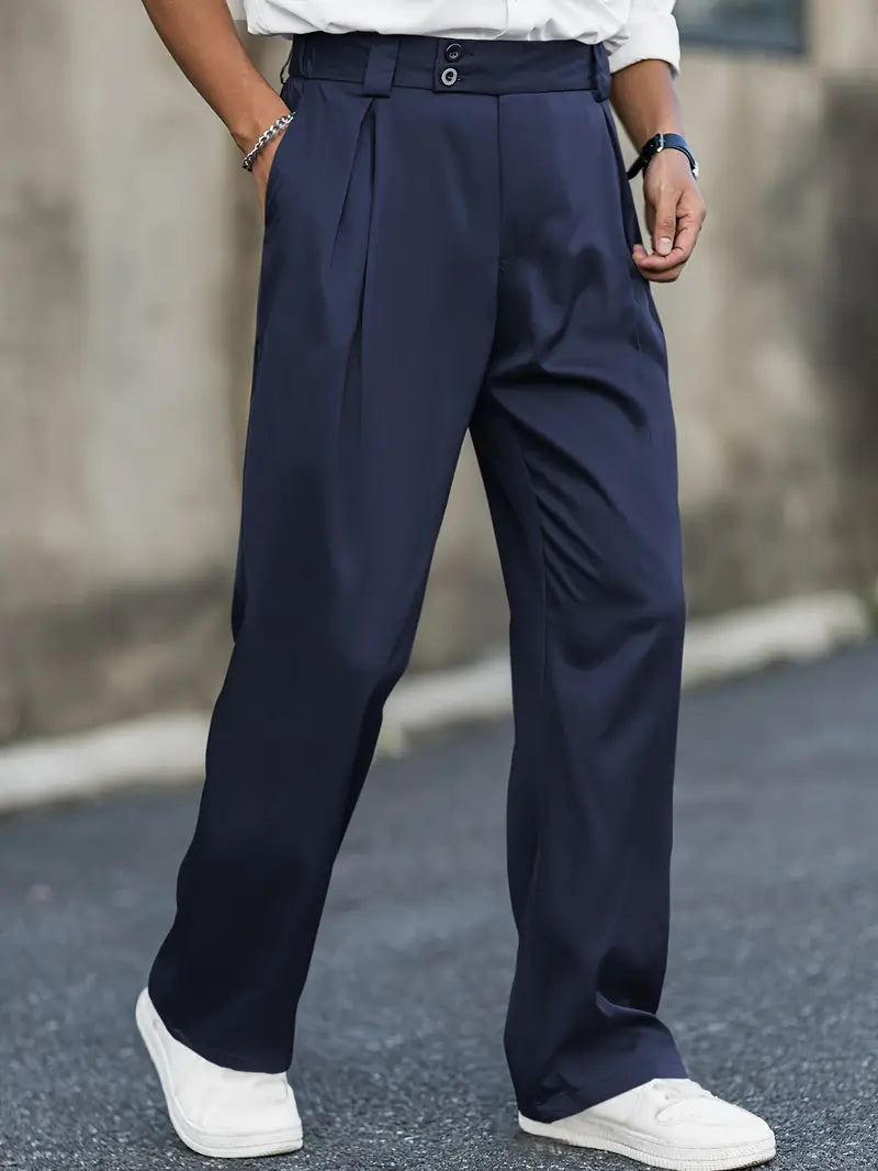 Paul – Tailored Wide Leg Trousers - Image 5