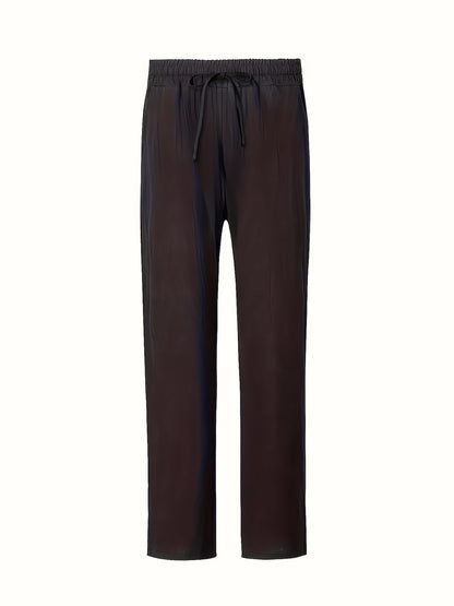 Finn – Męskie luźne spodnie plażowe z wiązaniem w talii