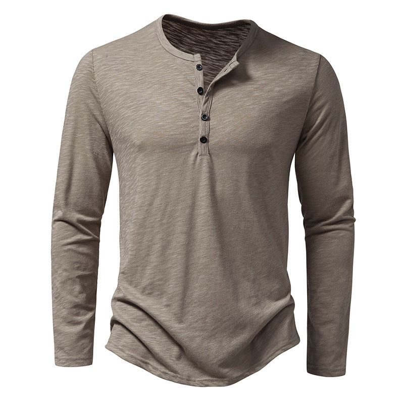 Samuel – Long Sleeve Button-Down Shirt - Image 3