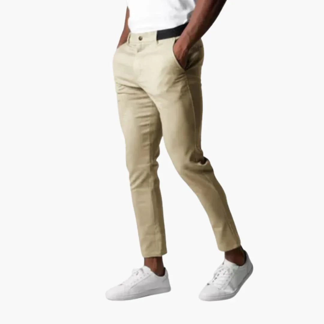 Adrian – Męskie Spodnie Chinos Slim Fit