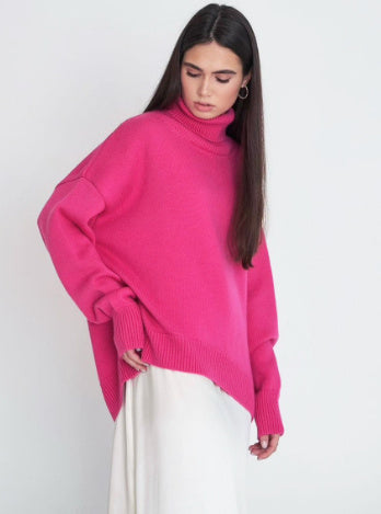 Valeria – Sweter z golfem damski