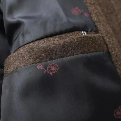 Andrés – Elegancki minimalistyczny płaszcz męski o nowoczesnym kroju