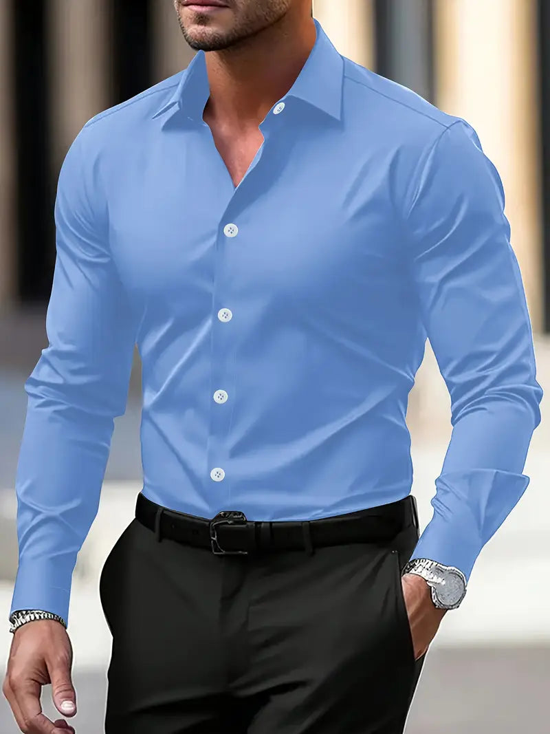 Adrián – Elegancka Koszula Męska Slim Fit