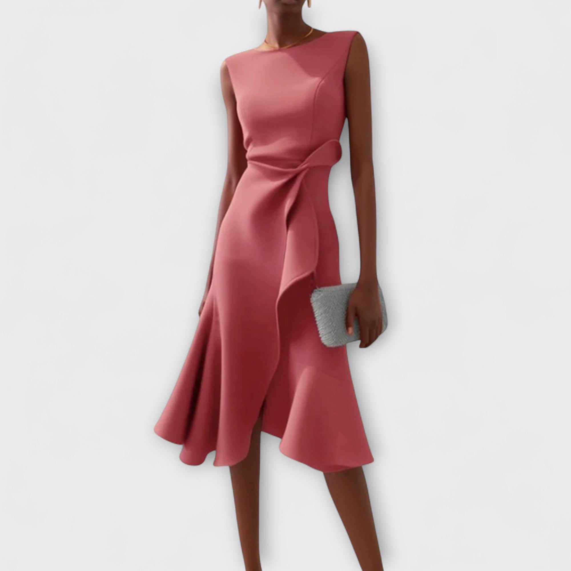 Emily – Elegant Flared Dress - Image 3