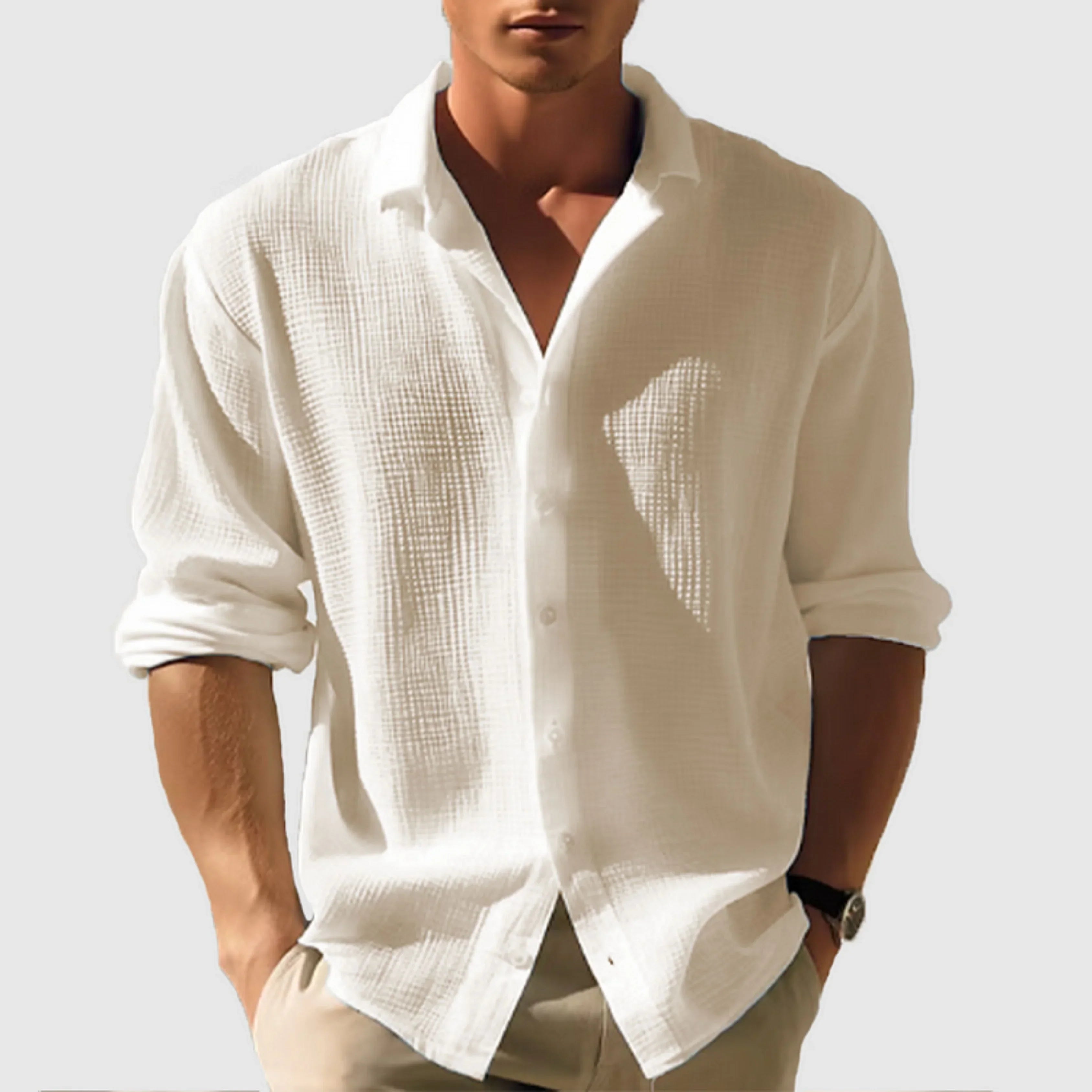 Daniel – Stylish Button-Down Shirt - Image 2