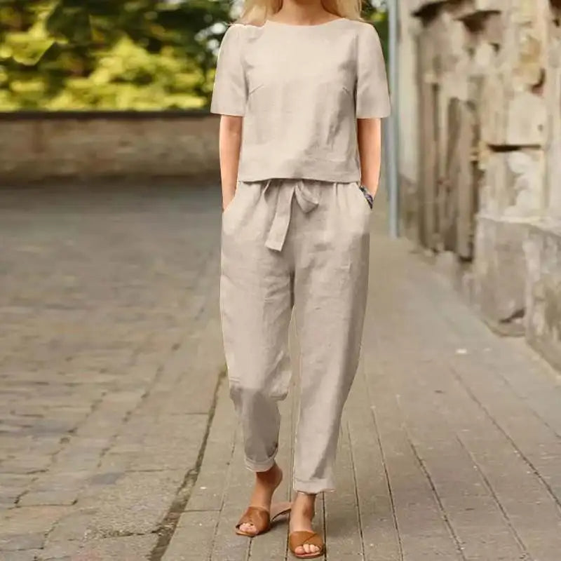 Antonia – Women Casual Two-Piece Outfit - Image 2