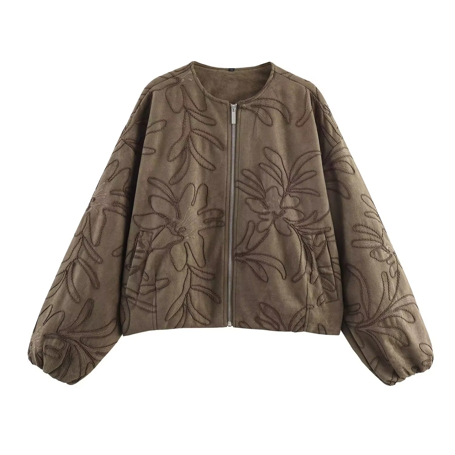 Elvira – Women Embroidered Casual Jacket - Image 1