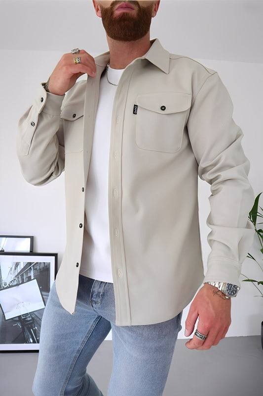 Finn – Męska koszula overshirt o nowoczesnym kroju
