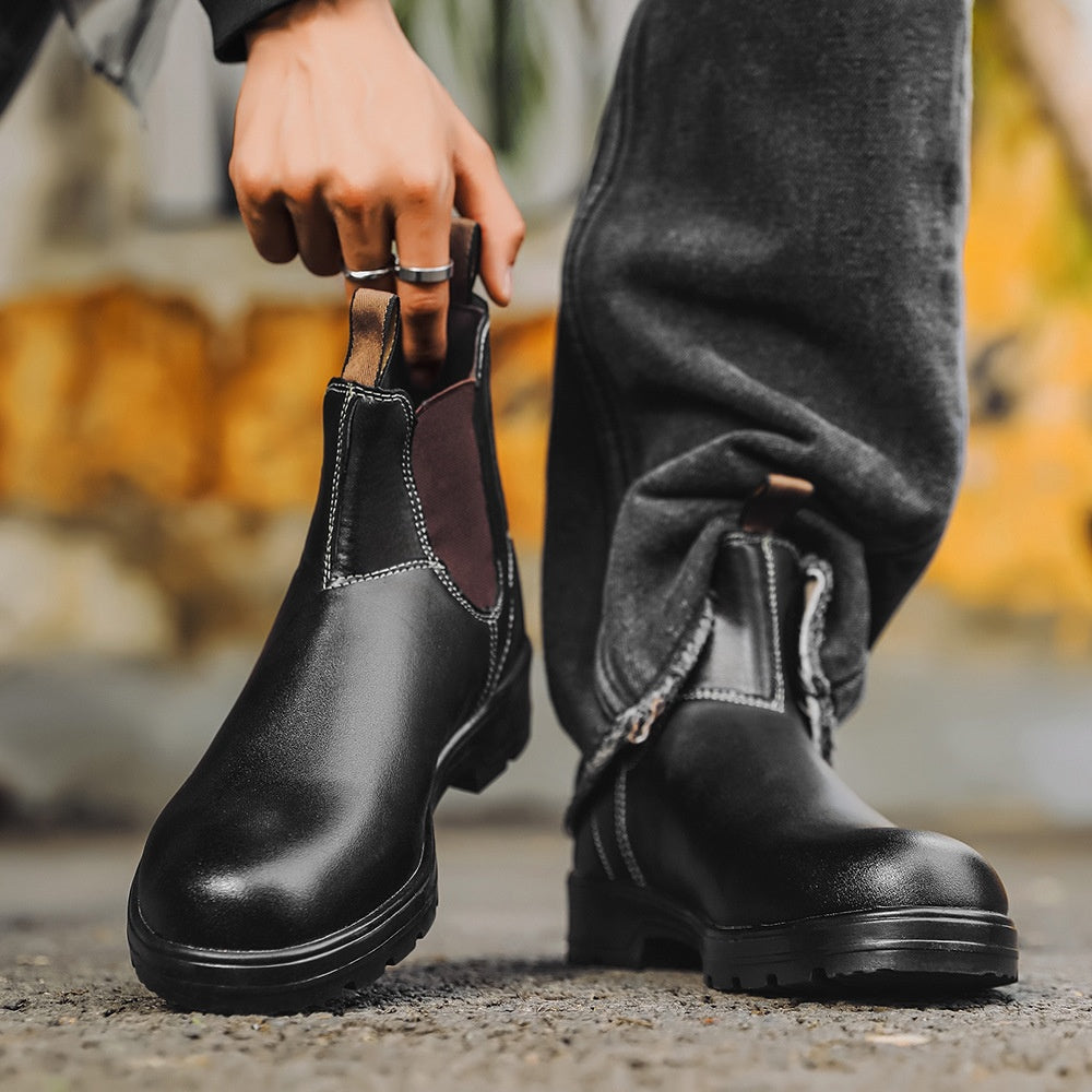 Orion – Sztyblety męskie skórzane casual