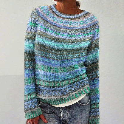 Agnieszka – Nordic Dream dzianinowy sweter damski