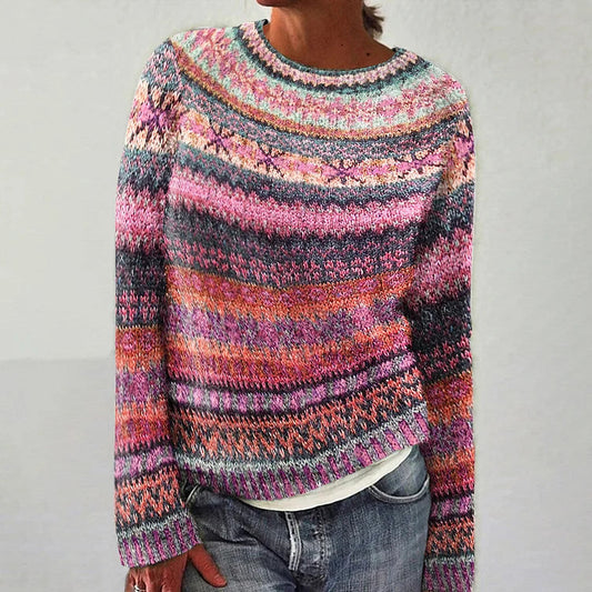 Agnieszka – Nordic Dream dzianinowy sweter damski