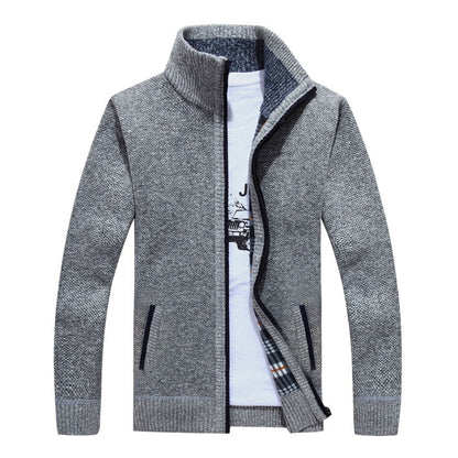 Dorian – Męski sweter zapinany na zamek