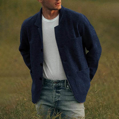 Tomasz - Marynarka męska casual z kieszeniami