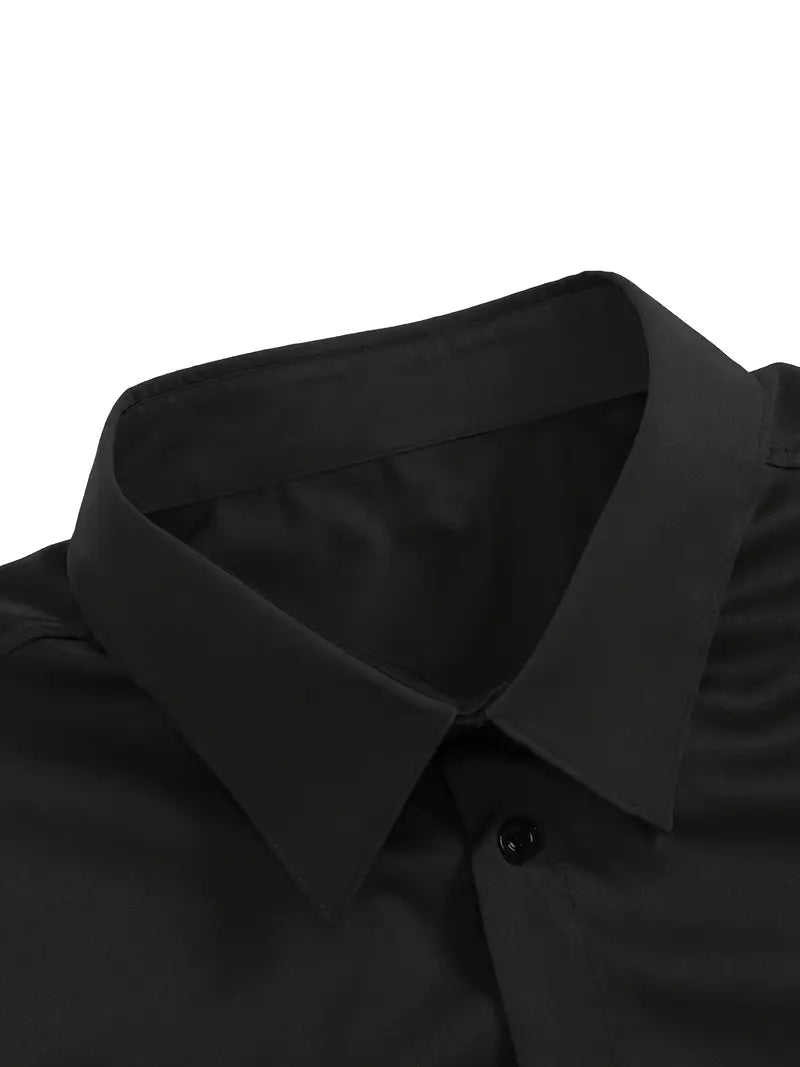 Liam – Tailored Long Sleeve Shirt for Men - Image 13
