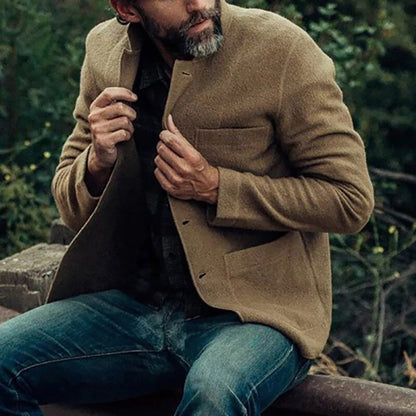 Tomasz - Marynarka męska casual z kieszeniami