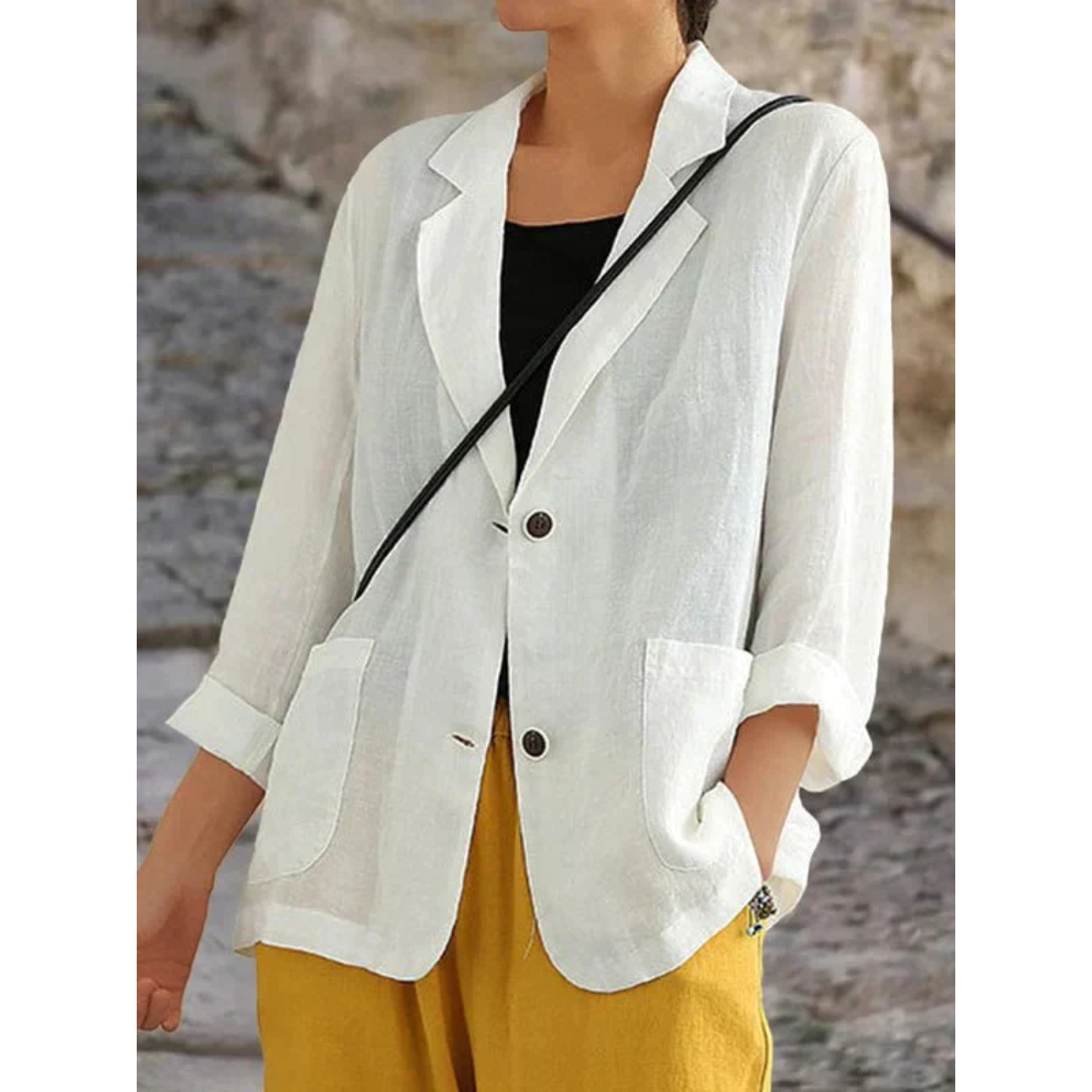 Chic Blazer Women's with Relaxed Fit  - Image 3