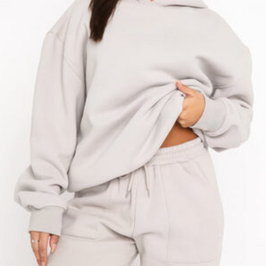 Natalia - Dres damski bluza oversize z kapturem