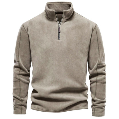 Bastian – Bluza męska polarowa na suwak