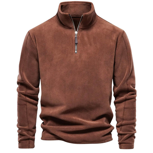 Bastian – Bluza męska polarowa na suwak