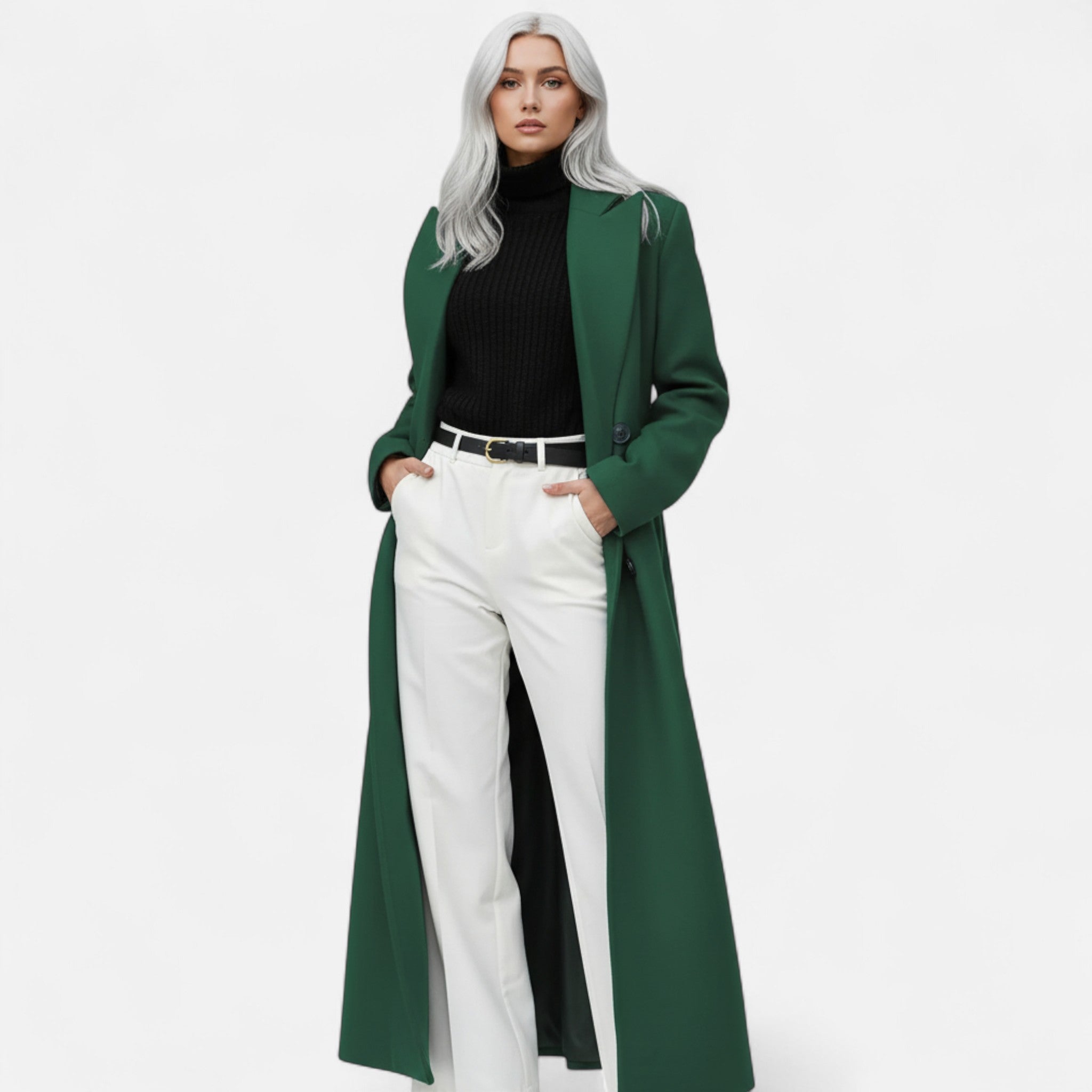 Theresa – Elegant Structured Formal Winter Coatfor Women - Image 5