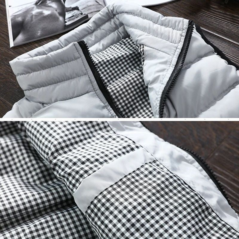 Felix – Pikowana męska kamizelka ocieplana o sportowo-casualowym kroju