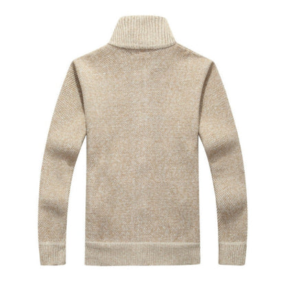 Dorian – Męski sweter zapinany na zamek