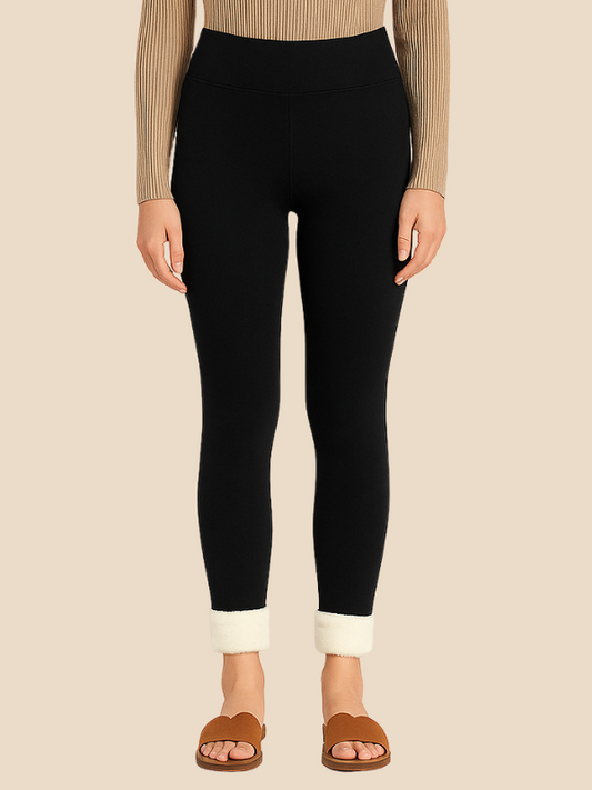 Lena – Ocieplane legginsy zimowe z polarem