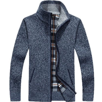 Dorian – Męski sweter zapinany na zamek